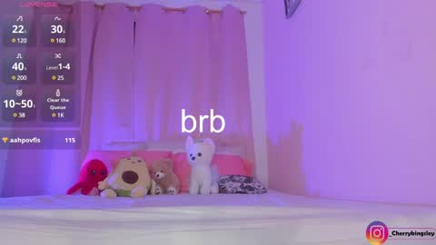 Cherrykingsley online show from December 23, 2:35 am