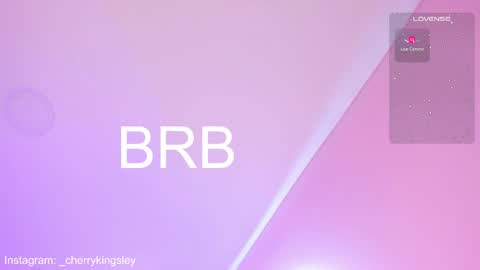 Cherrykingsley online show from February 9, 7:19 pm