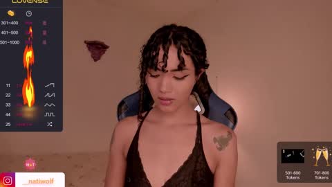 Snapshot of _natashawolf chatting on December 9, 7:39 pm Nati - Independ model online show from December 9, 7:39 pm