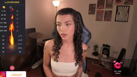 Snapshot of _natashawolf chatting on March 3, 12:37 pm Nati - Independ model online show from March 3, 12:37 pm