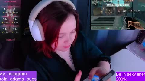 Snapshot of _sofia_adam_ chatting on April 23, 7:52 am pups online show from April 23, 7:52 am