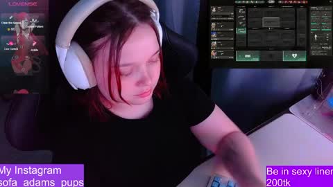 Snapshot of _sofia_adam_ chatting on April 24, 8:06 am pups online show from April 24, 8:06 am