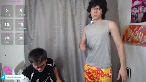 Snapshot of _the_neighbors chatting on December 9, 6:35 pm Scot y Patrick online show from December 9, 6:35 pm