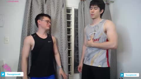 Snapshot of _the_neighbors chatting on October 9, 11:36 pm Scot y Patrick online show from October 9, 11:36 pm