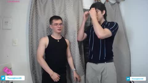 Snapshot of _the_neighbors chatting on October 12, 12:20 am Scot y Patrick online show from October 12, 12:20 am