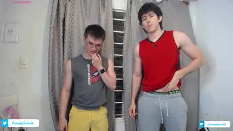 Snapshot of _the_neighbors chatting on October 13, 11:38 pm Scot y Patrick online show from October 13, 11:38 pm