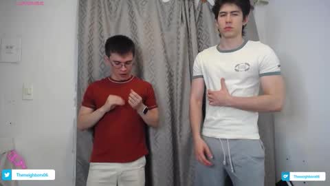 Snapshot of _the_neighbors chatting on October 20, 12:11 am Scot y Patrick online show from October 20, 12:11 am