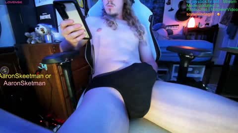 Aaron Skeetman online show from January 19, 2:59 pm