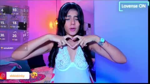 Snapshot of abbie_kinky chatting on October 11, 8:51 pm abbie_kinky online show from October 11, 8:51 pm