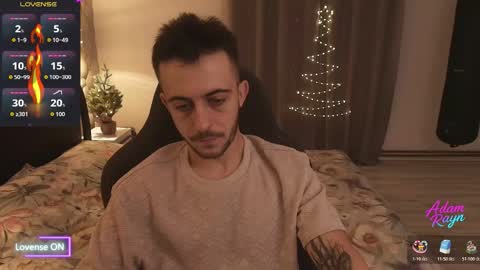 Adam Rayn online show from December 16, 7:30 pm