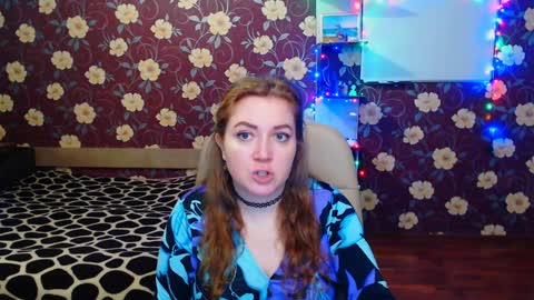 Snapshot of adel_redhead_ chatting on February 1, 4:00 pm Adel online show from February 1, 4:00 pm