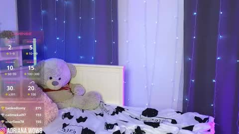 adrianawow1 online show from January 31, 3:30 am