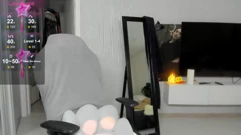 Snapshot of ahegao_meow chatting on February 9, 3:21 am Baby online show from February 9, 3:21 am