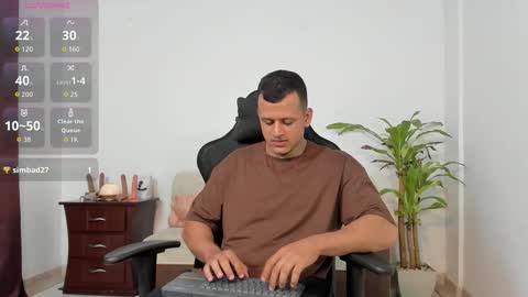 Snapshot of alex_tower chatting on February 27, 8:20 pm Alex Towers online show from February 27, 8:20 pm