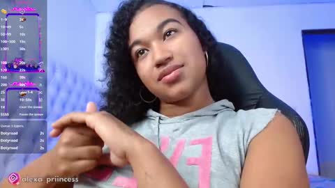 Snapshot of alexa_priincess chatting on March 8, 12:44 am online show from March 8, 12:44 am