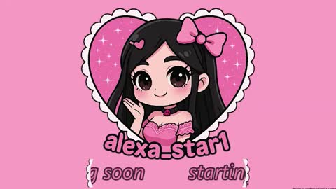Snapshot of alexa_star1 chatting on November 9, 7:23 pm Alexa online show from November 9, 7:23 pm