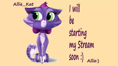 Allie online show from October 18, 2:29 pm