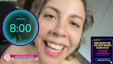 Alondra Suarez online show from April 20, 3:26 pm