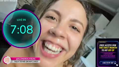 Snapshot of alondra_on_fire chatting on June 27, 2:55 pm Alondra Suarez online show from June 27, 2:55 pm