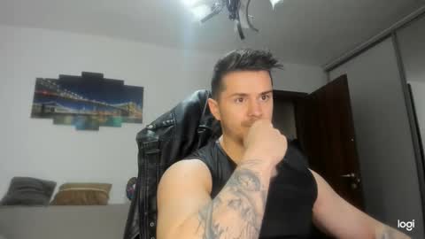 Snapshot of alphagodleatherking92 chatting on December 6, 9:43 am LeatherMaster online show from December 6, 9:43 am