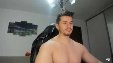 Snapshot of alphagodleatherking92 chatting on December 11, 7:31 am LeatherMaster online show from December 11, 7:31 am