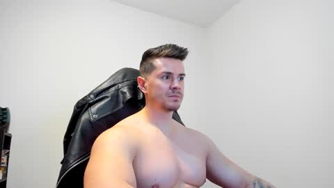 Snapshot of alphagodleatherking92 chatting on January 12, 7:21 am LeatherMaster online show from January 12, 7:21 am