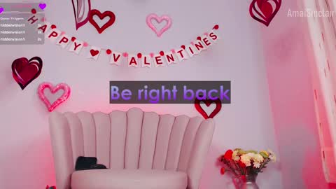 Snapshot of amaisinclair chatting on February 16, 12:10 pm Amai Sinclair online show from February 16, 12:10 pm