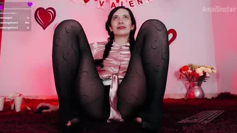 Snapshot of amaisinclair chatting on February 17, 12:05 pm Amai Sinclair online show from February 17, 12:05 pm