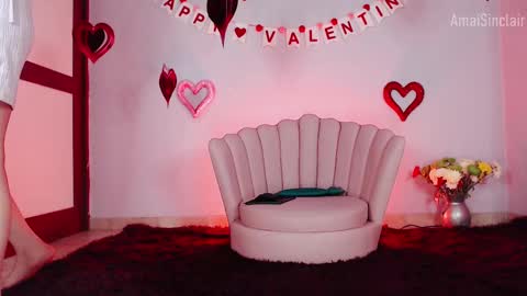 Snapshot of amaisinclair chatting on February 22, 6:06 am Amai Sinclair online show from February 22, 6:06 am