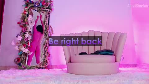 Snapshot of amaisinclair chatting on March 7, 6:02 am Amai Sinclair online show from March 7, 6:02 am