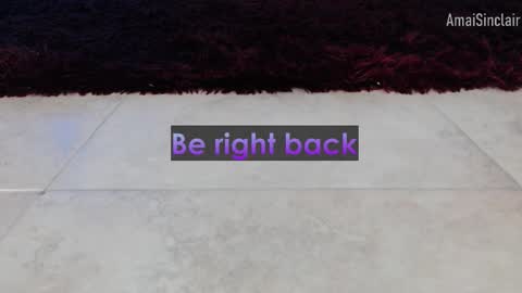 Snapshot of amaisinclair chatting on September 14, 6:01 am Amai Sinclair online show from September 14, 6:01 am