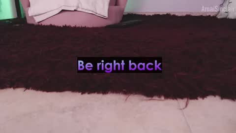 Snapshot of amaisinclair chatting on October 26, 6:08 am Amai Sinclair online show from October 26, 6:08 am