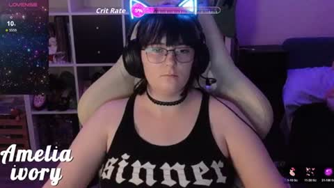ameliaivory online show from July 21, 1:52 am