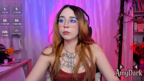 Snapshot of amydark chatting on November 25, 4:18 pm Amy online show from November 25, 4:18 pm