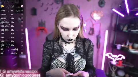 Amy switch Goddess divine Mistress   online show from May 25, 12:22 pm