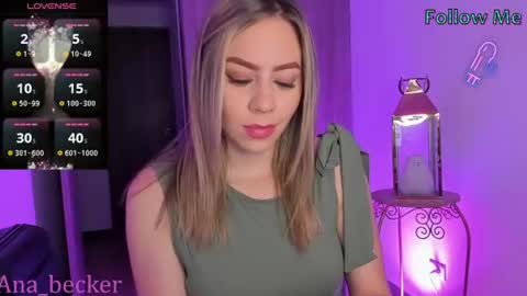 Snapshot of ana_becker1 chatting on July 2, 12:54 am Ana online show from July 2, 12:54 am