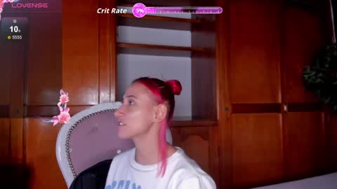 Anahi online show from April 7, 2:56 am