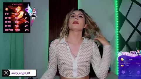 andy angel online show from March 27, 10:37 am