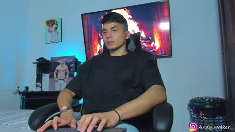 Snapshot of andy_walker_ chatting on February 13, 9:49 pm Andres online show from February 13, 9:49 pm