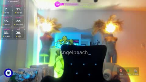 Snapshot of angelpeach_ chatting on December 15, 1:04 pm Angel online show from December 15, 1:04 pm