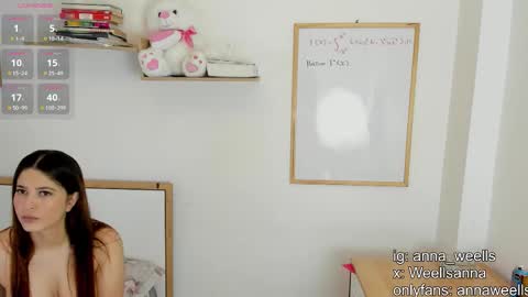  Anna Weells  online show from February 11, 12:10 pm