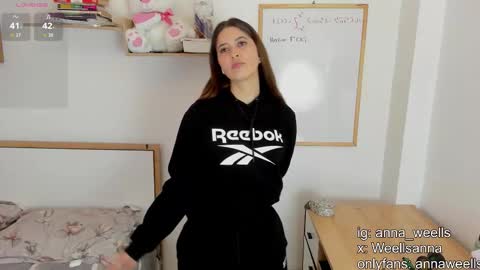  Anna Weells  online show from February 14, 8:49 pm