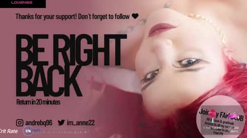 Snapshot of anne_julienne chatting on January 26, 5:56 am online show from January 26, 5:56 am