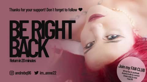 Snapshot of anne_julienne chatting on February 8, 11:45 pm online show from February 8, 11:45 pm