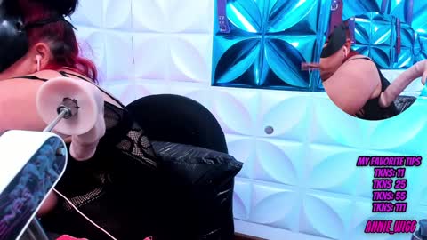 Snapshot of annie_wigg chatting on January 24, 6:24 am annie online show from January 24, 6:24 am