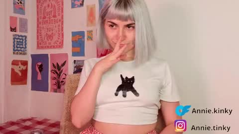 annietinky online show from April 13, 4:07 am