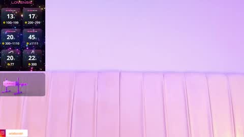 Aria online show from February 5, 8:25 pm