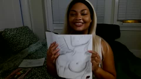 Snapshot of ariaatelier chatting on December 12, 8:14 am Aria Atelier online show from December 12, 8:14 am