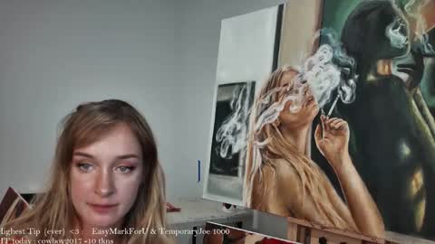 ArtistGirly online show from June 6, 2:27 am