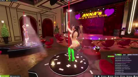 Snapshot of aurard chatting on February 10, 11:04 am AuRaRD online show from February 10, 11:04 am